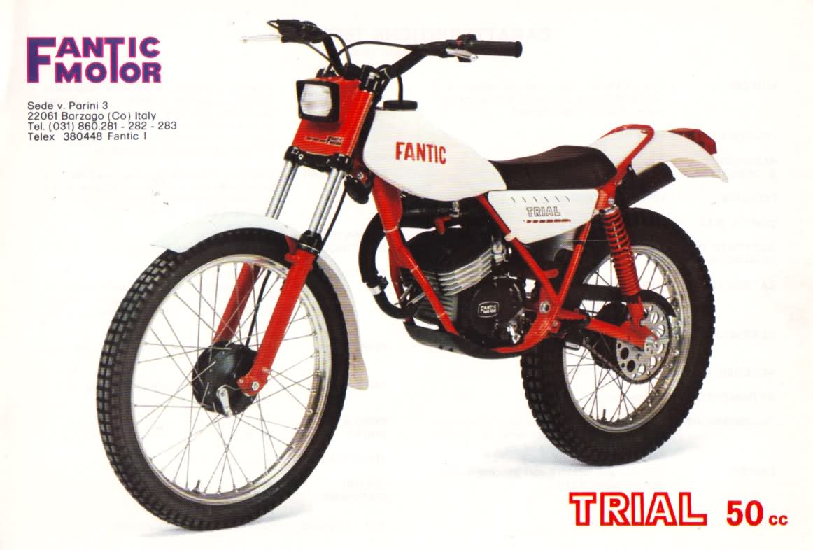 motorklub fantic trial 50cc